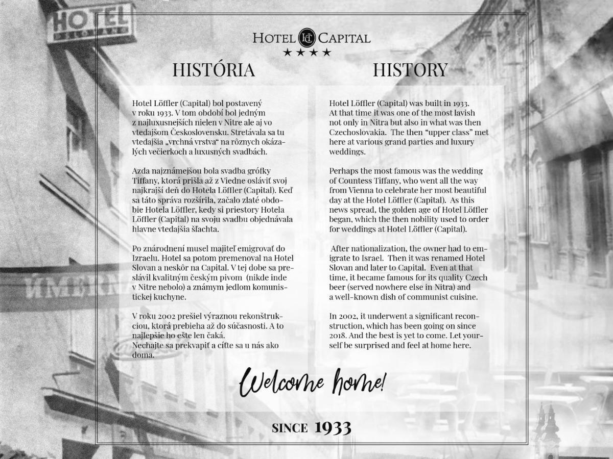 Hotel Capital With Private Wellness Nitra Luaran gambar